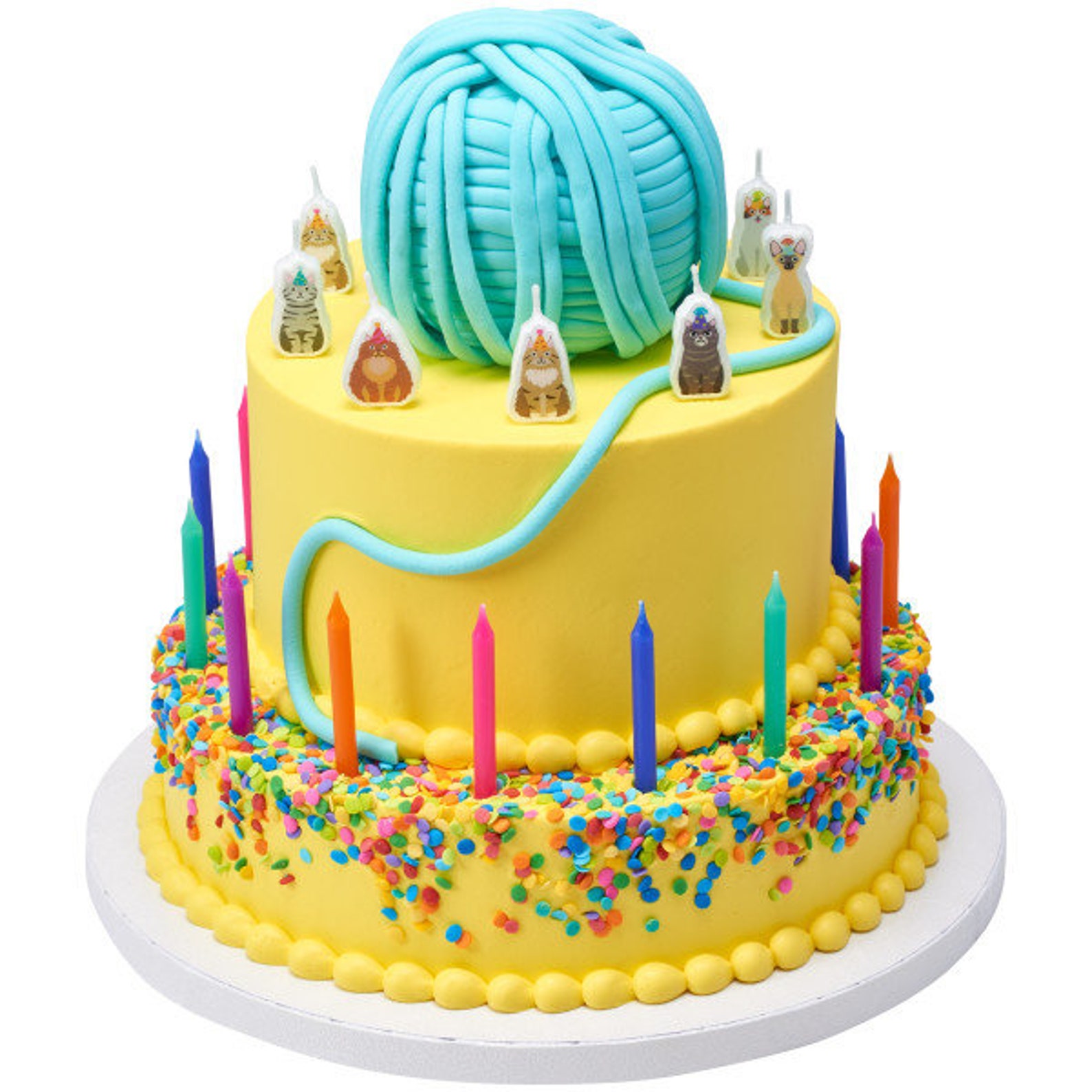 Party Cat Candles / Birthday Candles / Cat Candles / Cat Cake Etsy