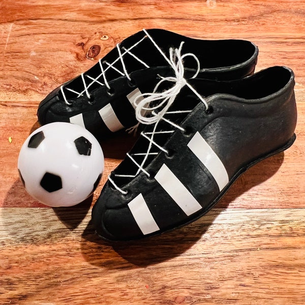 Soccer Cleats and  Ball  / Soccer Birthday / Soccer Shoes and Ball Cake Kit / Soccer Cake Set / Soccer Birthday Cake