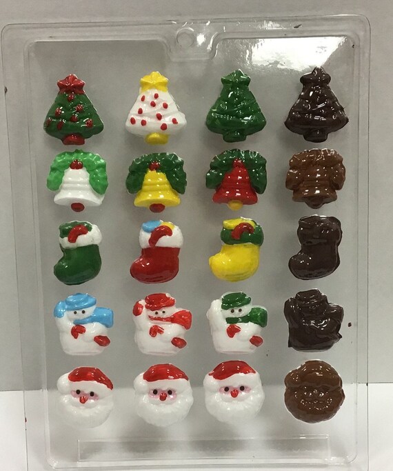 Assorted Flowers Candy Molds - Confectionery House