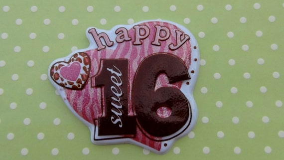 "SWEET 16" BITES DIY CHOCOLATE CANDY MOLD PARTY FAVOR BIRTHDAY CUP CAKE TOPPERS "SWEET 16" BITES DIY CHOCOLATE CANDY MOLD PARTY FAVOR BIRTHDAY CUP CAKE TOPPERS