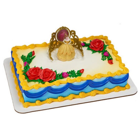 Beauty And The Beast Party Cake Topper Cake Decoration Etsy Beauty And The Beast Party Cake Topper Cake Decoration Etsy