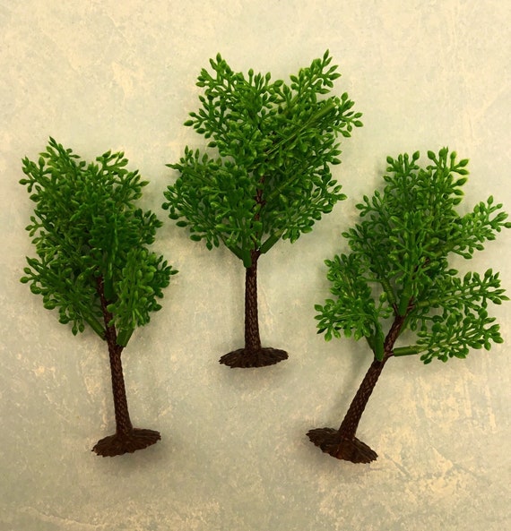 Miniature trees on sale for train sets
