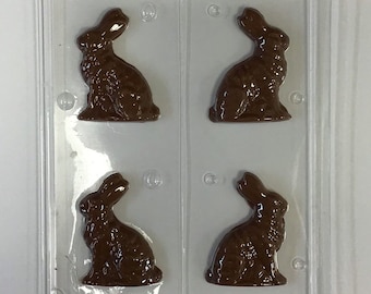 Bunny Mold / Easter Candy Molds / 3D Rabbit Mold / Easter Chocolate Molds