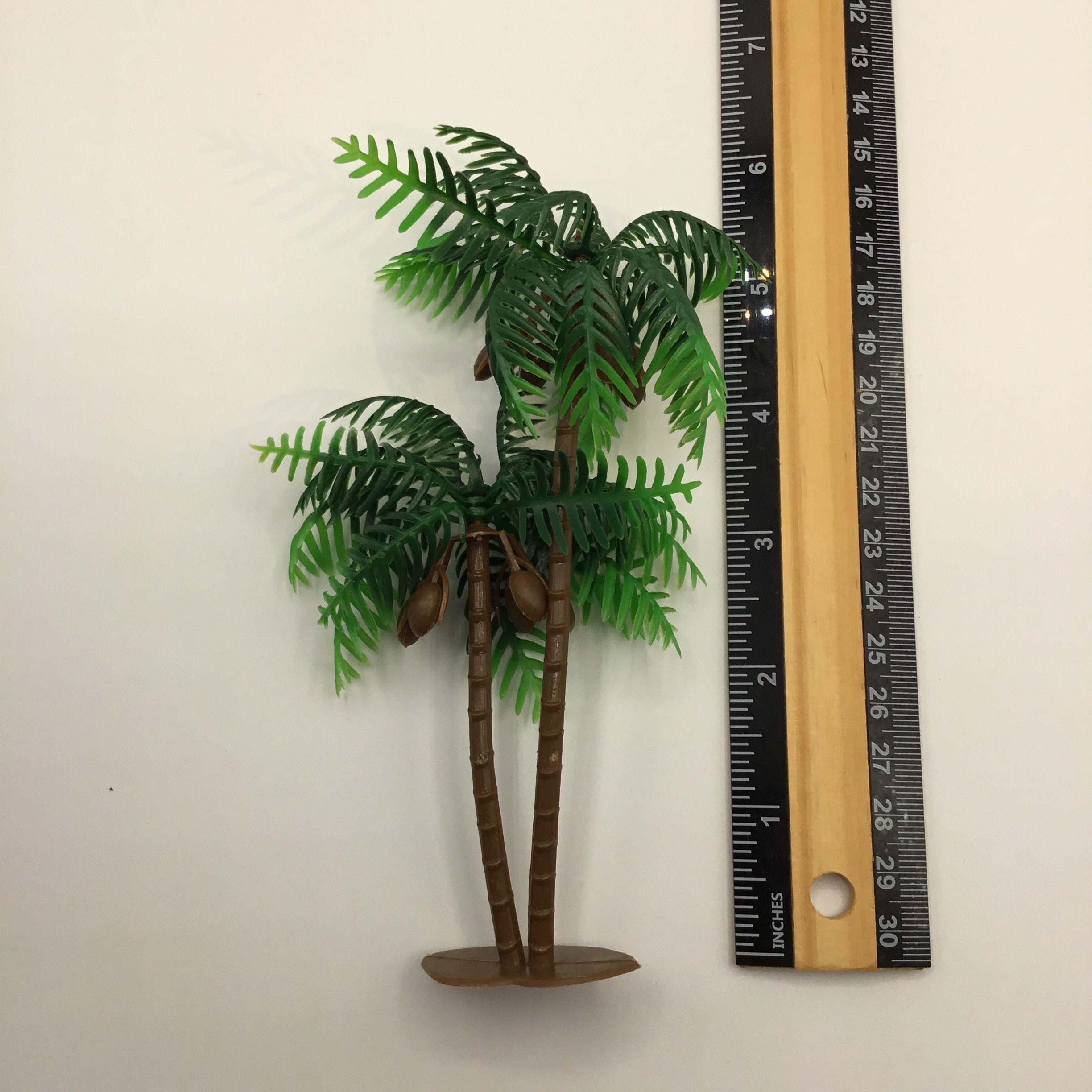 Palm Tree Toppers / Double Palm Trees on Base / Large 4 1/2 Etsy