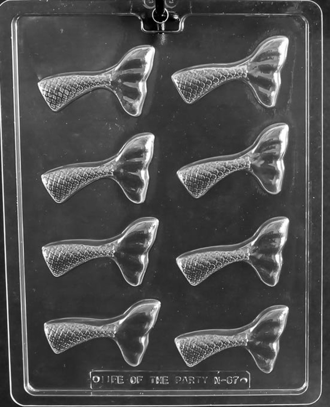 Mermaid Tail Chocolate Mold / Mermaid Fin Candy Mold / - Etsy