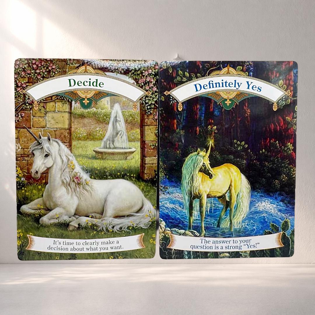 【未開封】Magical Unicorns Oracle Cards Magical Unicorns Oracle Cards - Doreen Virtue (2005) Hay House