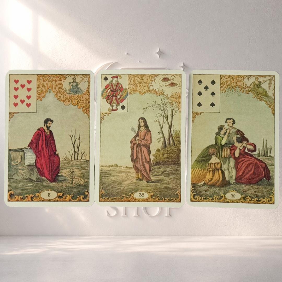 ピアトニック Le Jeu Du Destin Antique 占いカード Le Jeu du Destin