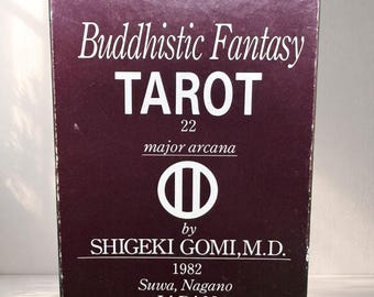 Buddhistic Fantasy Tarot (1982) by Shigeki Gomi | SIGNED Limited Edition No. 297/300 | Major Arcana | Buddha Power | Metta-Blessed™