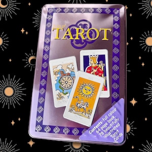 Vintage Rider-Waite Inspired Tarot Deck: 2003 Parragon Edition in Collectible Tin