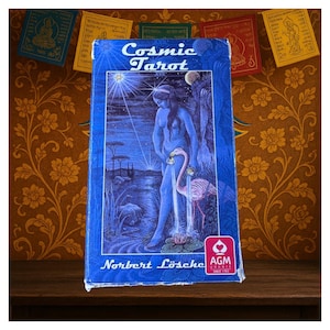 Cosmic Tarot Deck Vintage (1998) Seltenes Komplett Set | Metta-Blessed ™
