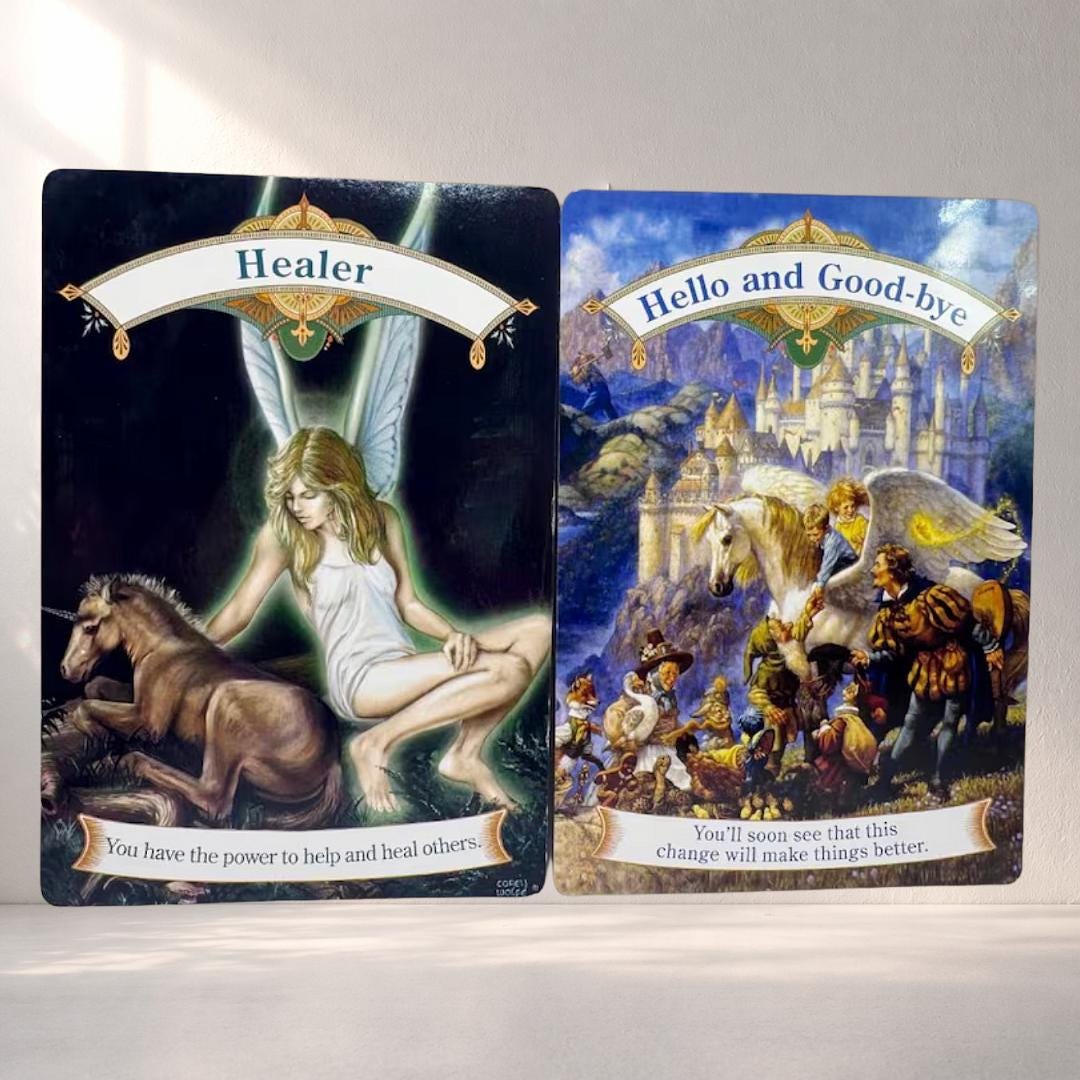Magical Unicorns Oracle Cards - Doreen Virtue (2005) Hay House