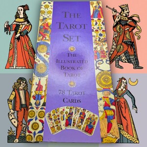 Vintage Tarot De Marseille Set – SEALED 78-card Deck and
