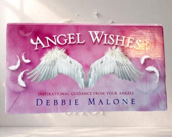 Engelwünsche-Karten von Debbie Malone | Orakelkartenset | Spirituelle Führung | Engelspiritualismus | Kleine Karten im Taschenformat | Metta-Blessed™