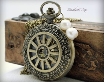 Collana con orologio da tasca Steampunk con portachiavi a catena stile vintage con design a cuore cavo Collezione regalo di gioielli gotici unisex 36 Collana con orologio da tasca Steampunk con portachiavi a catena stile vintage con design a cuore cavo Collezione regalo di gioielli gotici unisex 36