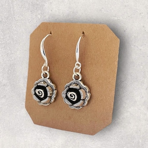 Earrings handmade jewelry gift for her/Gifts for weomen Sterling silver earrings/cute dangle drop earrings/boho handmade earrings