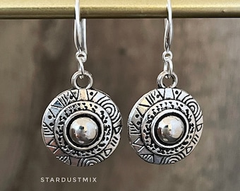 Boucles D'oreilles Pendantes En Forme D'attrape-rêves Pour