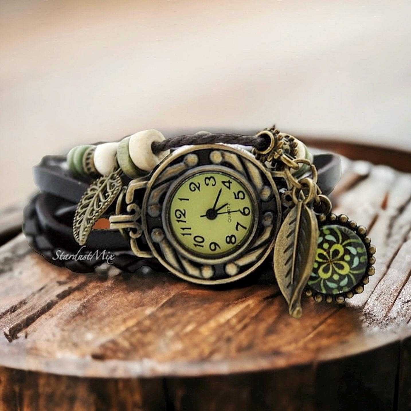Oozoo Horloge met lederen band speciale voorraad uitloper verkoop restanten outlet voor gereduceerde prijs variant 1, C8422 - donkerblauw/donkerblauw, Riemen