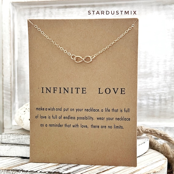 Infinity necklace for sale her