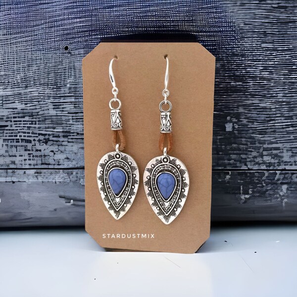Image showcasing Bohemian Earrings - Etsy