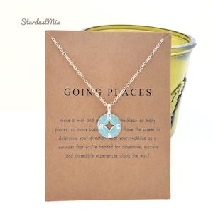 Halskette mit einer Nachricht,Boho Halskette,personalisierte Halskette,bedeutungsvolles Geschenk für sie,Geschenk für Frauen,Power Halskette,Treveler Geschenk,silber Geschenk