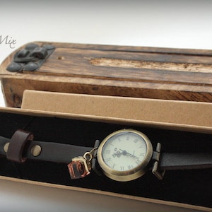 Watches for women Womens watch,leather watch strap,minimalist watch,boho watch,gift for her,gift for women,boho jewellery,steampunk watch image 6