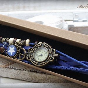 Vrouwen horloge leren armband, gift voor haar, vrouwen horloges, dameshorloge, vrouwen polshorloge, boho, vintage horloge, horloges