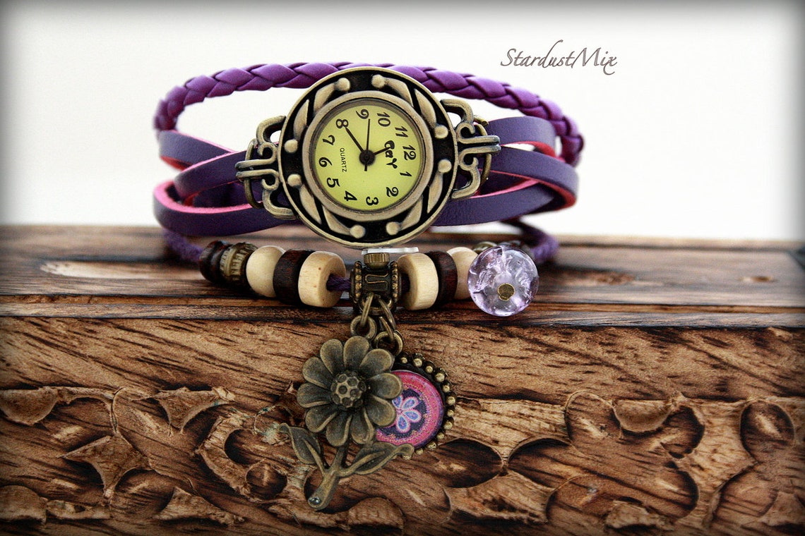 Watches for women/Womens watch/leather bracelet/vintage watch Etsy