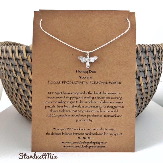 Bee mission deals necklace