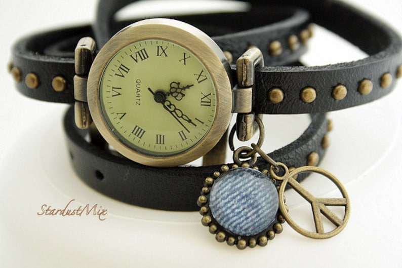 Women Watch Vintage Style Genuine Leather Watch for Women Etsy