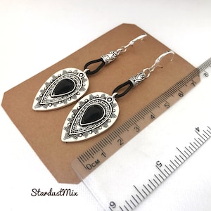 Lange oorbellen voor vrouwen/cadeau voor haar boho oorbellen/bungelen oorbellen handgemaakte sieraden/oorbellen cadeau voor vrouwen/drop oorbellen afbeelding 6