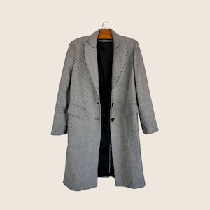Agatha Girls Vintage French Striped Blazer Oversized Jacket, Made in France, Parisian Chic 80s 90s