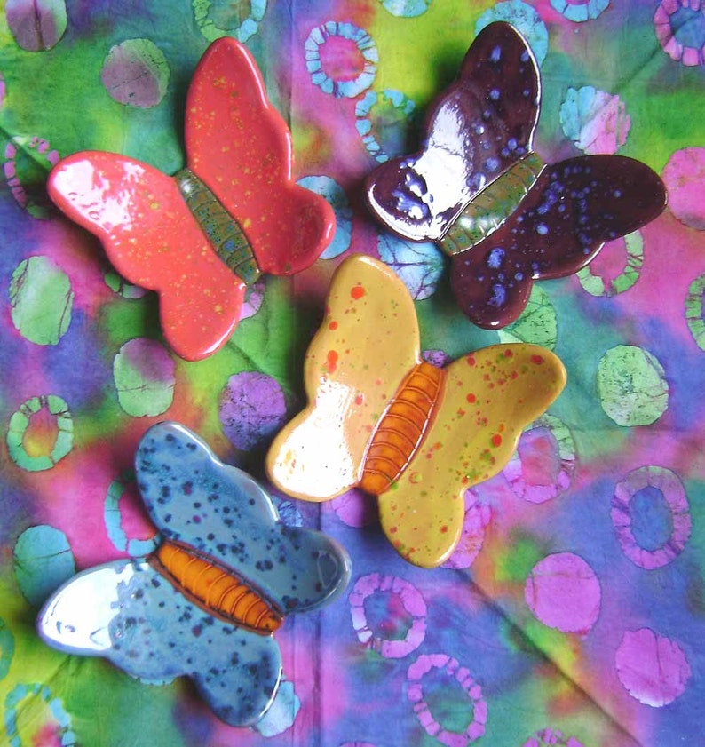 butterfly jewelry dish