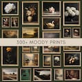 300+ Moody Gallery Wall Art Prints: Vintage Cottagecore Decor (Digital Download)
