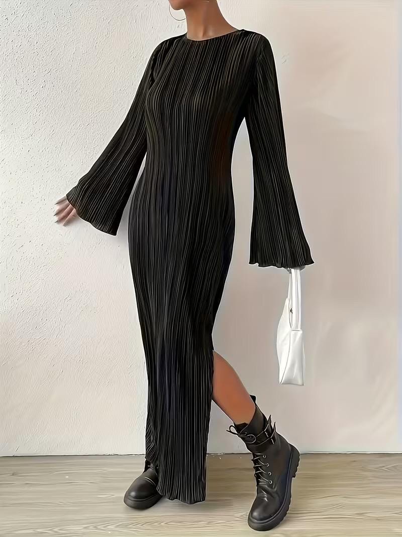 Long Black Concert Dress - Etsy