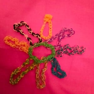Colorful Rubber Band Bracelets – Handmade Loom Bands, Friendship Bracelets for Kids and Teens