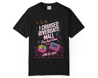 Retro Rivergate Mall T-shirt, 80s 90s Nostalgia Tee
