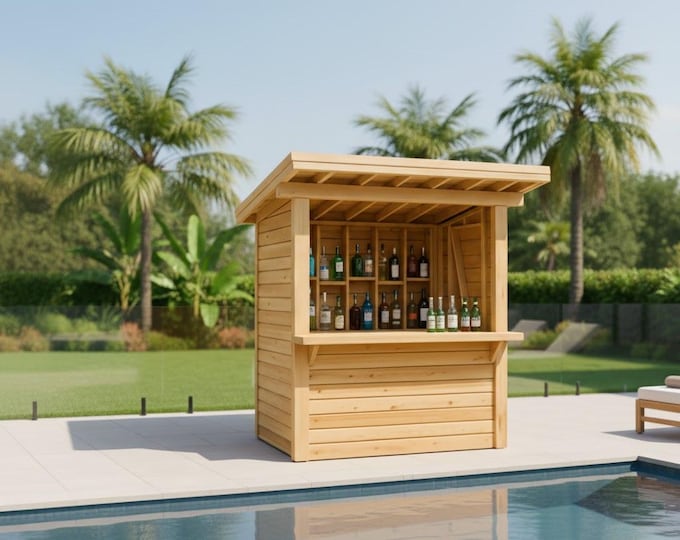 Outdoor Bar Plan, PDF Download - Etsy Canada