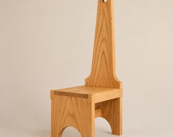 Wooden Chapel Chair Plans PDF, DIY Medieval Chair Woodworking Plans, Gothic Furniture Pattern, Digital Download, Rustic Seat Blueprint