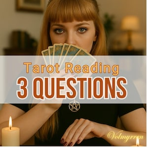 3 Question Tarot Reading: Psychic Spiritual Guidance