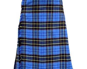US Air Force Tartan Kilt | Handmade Scottish Kilt for Men | Custom Size Highland Wear | Traditional Clan Kilt | Clan Kilt Outfit Gift