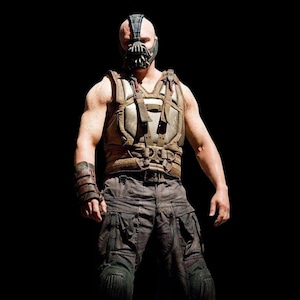 Tactical Cosplay Vest | Bane-Inspired Military Style Costume | Villain Armor Vest For Comic Con & Halloween | Outfit For Halloween.