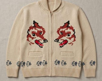 Rayon Gosling Projekt Hail Mary Pullover - Ryland Grace Fox Strickjacke.