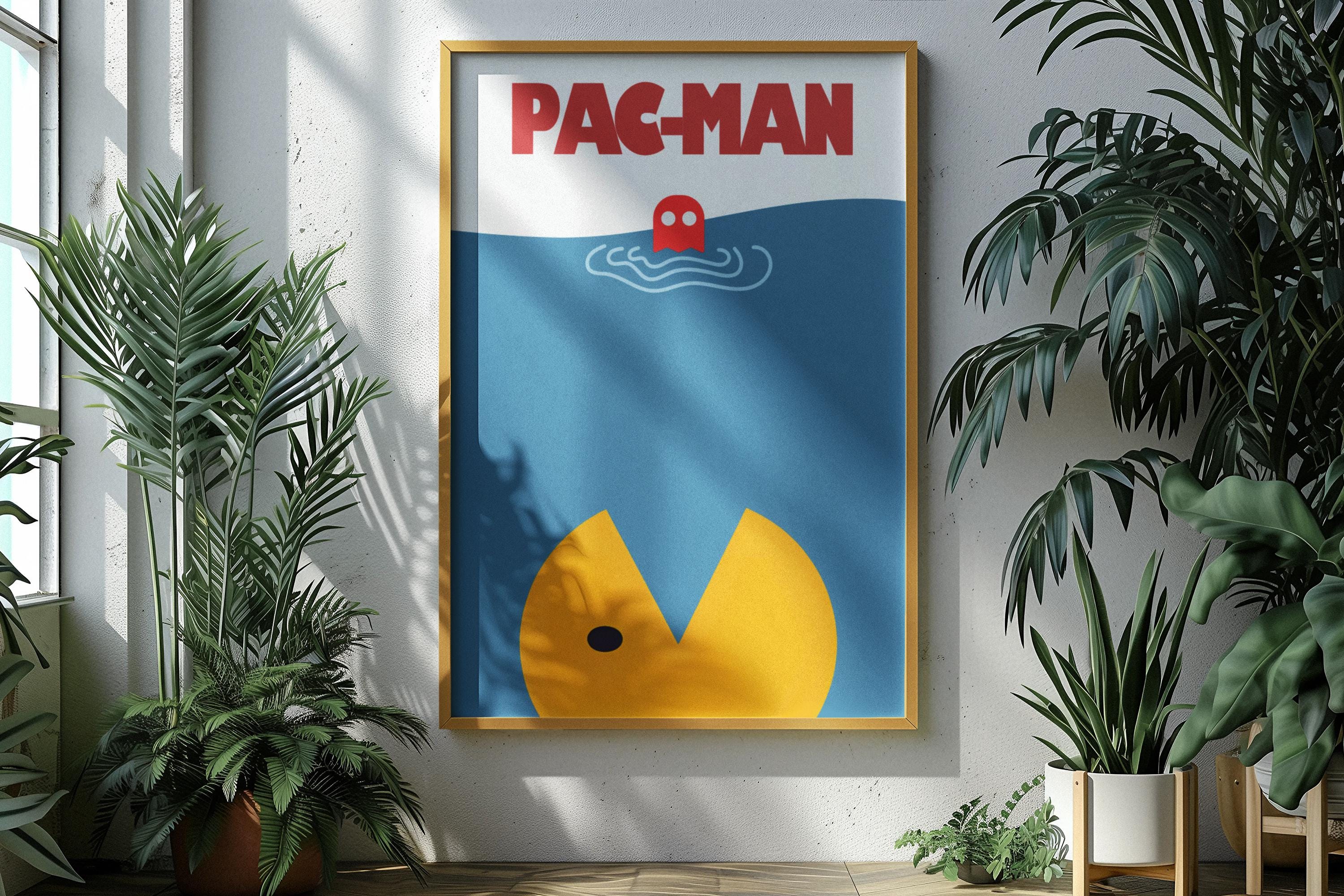 Pac man poster - Etsy 日本