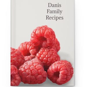 Raspberry & Blackberry Hardcover Journal | Personalize