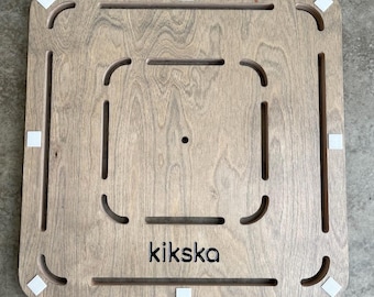 Wooden platform squared
