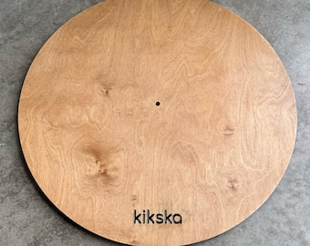 Wooden base rounded small