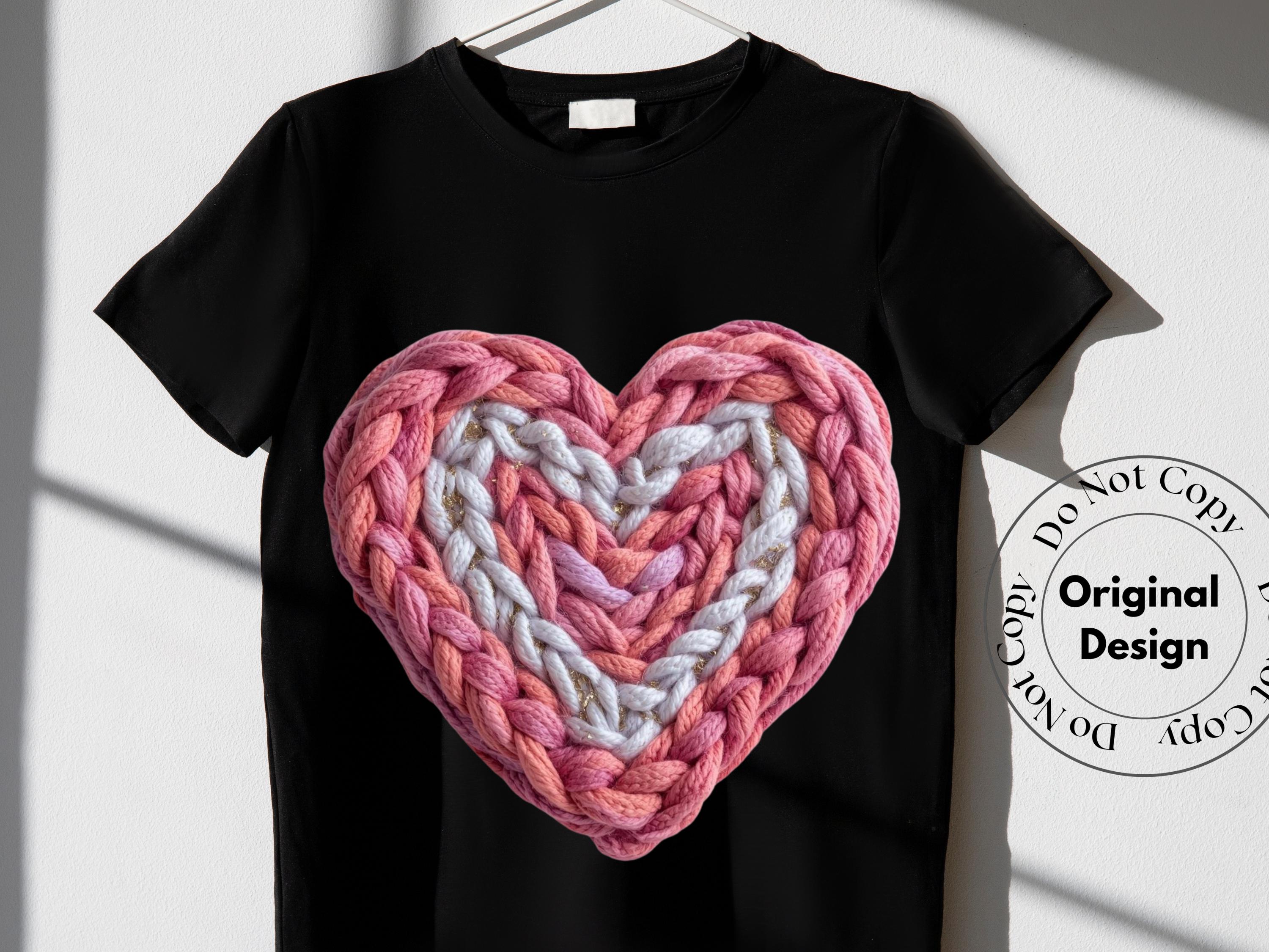 Faux Yarn Valentine Day Heart Png Valentine Png Valentines Day ...