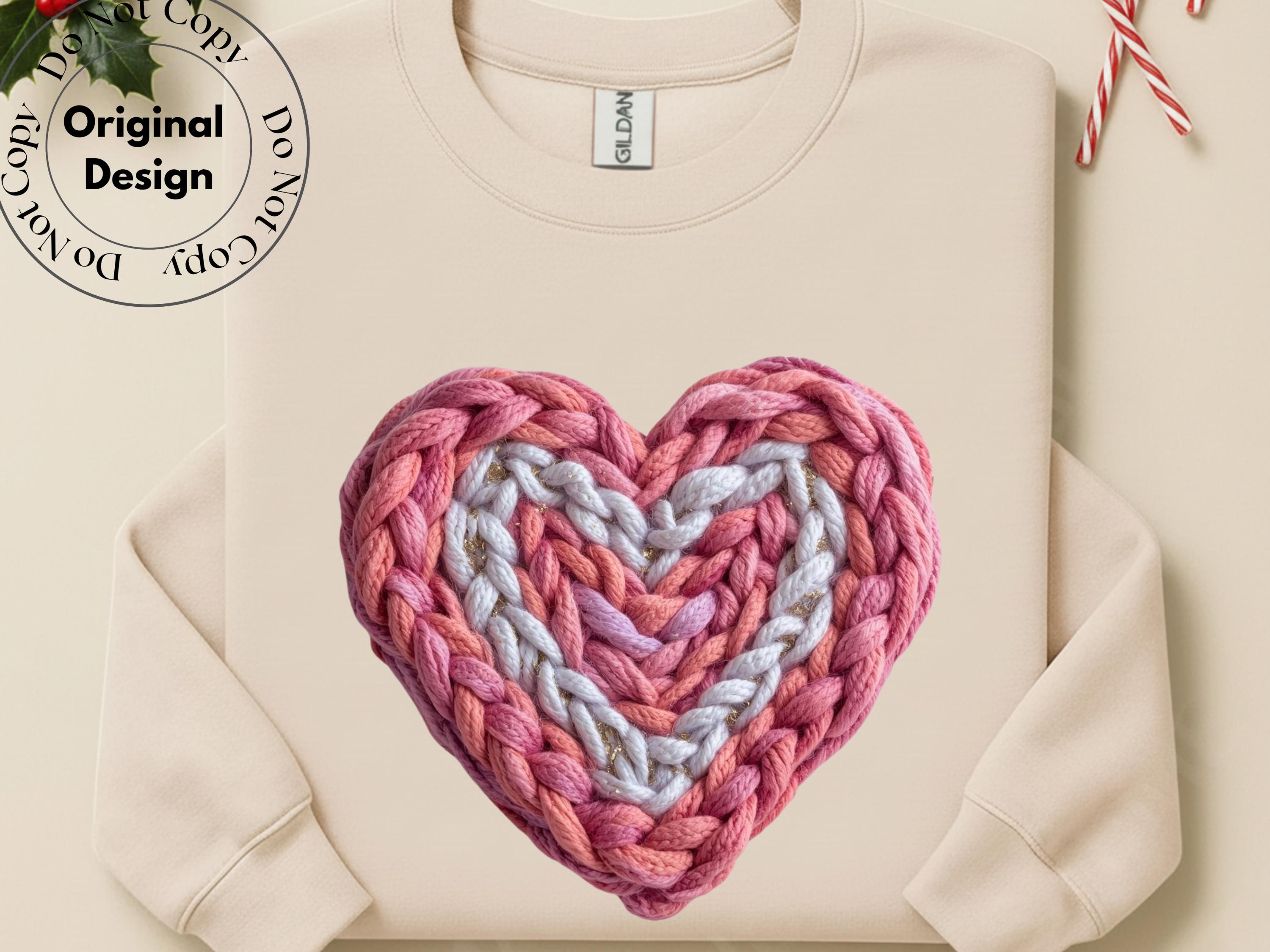 Faux Yarn Valentine Day Heart Png Valentine Png Valentines Day ...