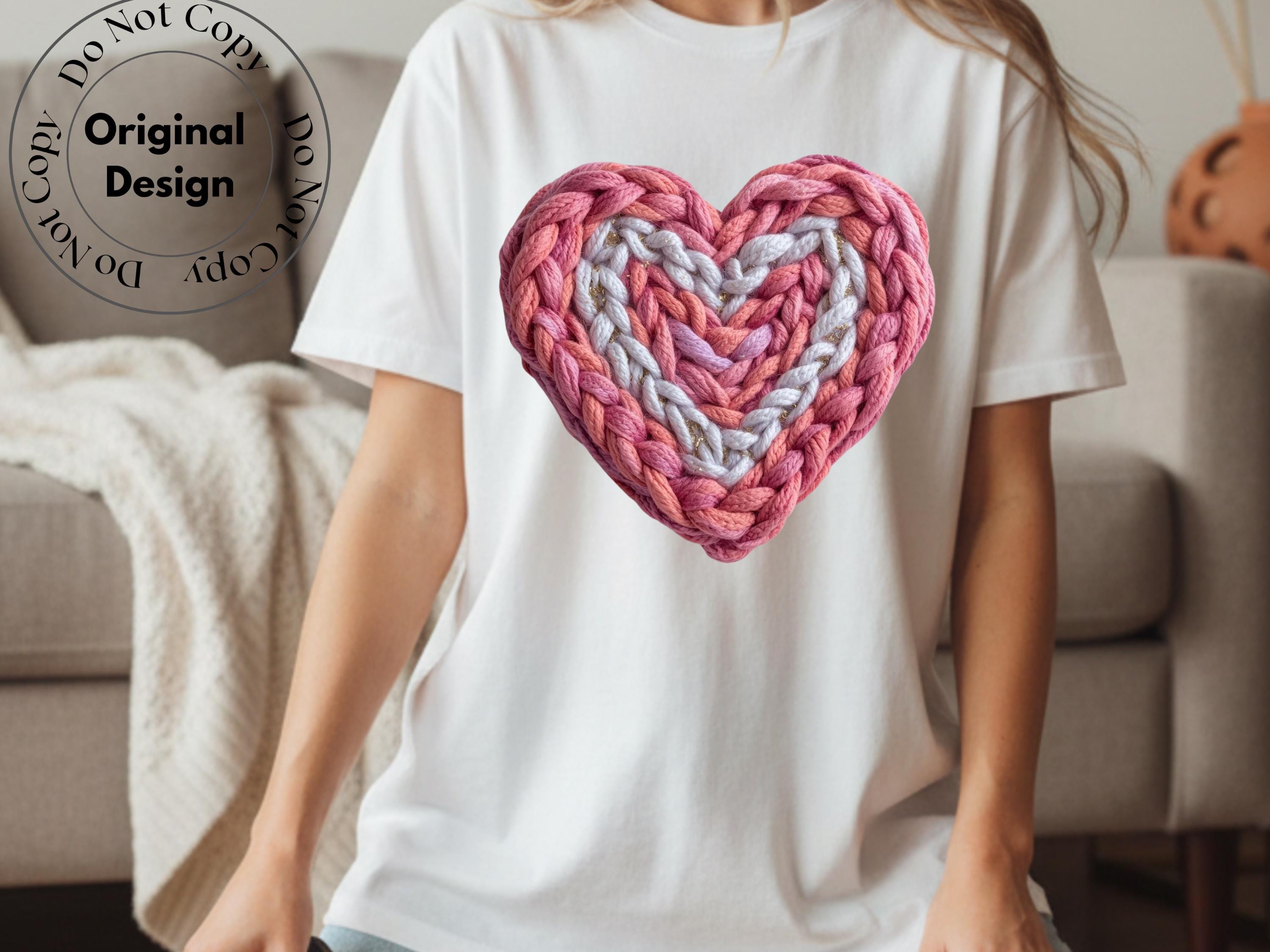 Faux Yarn Valentine Day Heart Png Valentine Png Valentines Day ...