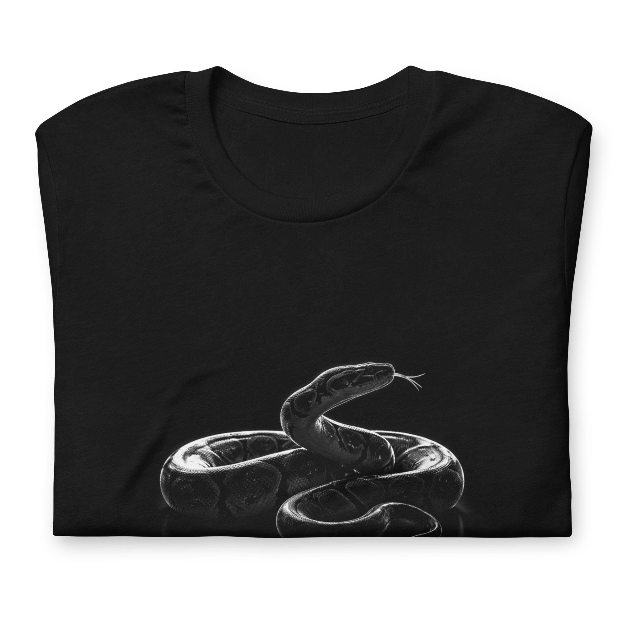 Backlit Ball Python Silhouette Shirt – Minimalist Reptile Design - Etsy